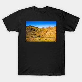 Snowdon summit from the viewpoint on A498 T-Shirt